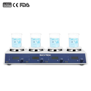 Multi-position Magnetic Stirrer, 4 Positions 