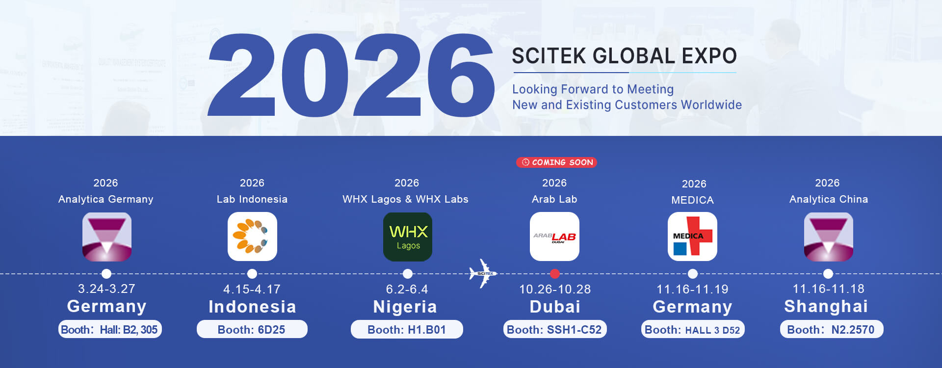SCITEK EXHIBITION - 2026 EXPOS