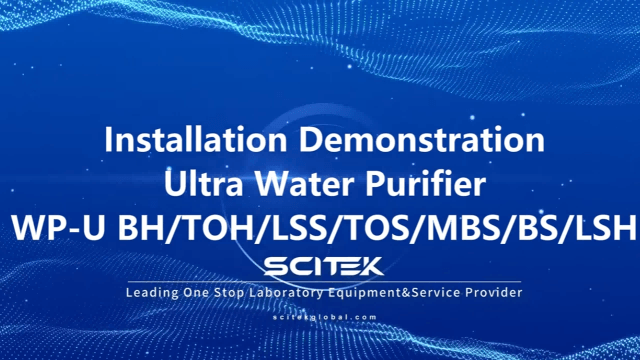  Installation Demonstration of Ultra Water Purifier WP-U