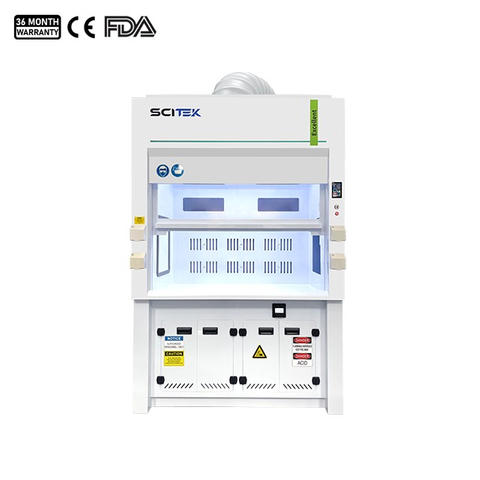 PP Spray Fume Hood with Scrubber