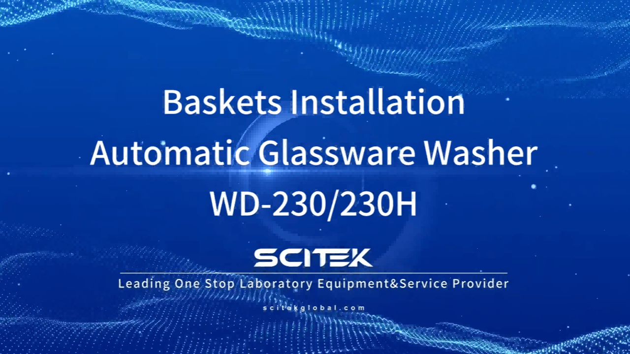 Baskets Installation of Automatic Glassware Washer WD-230