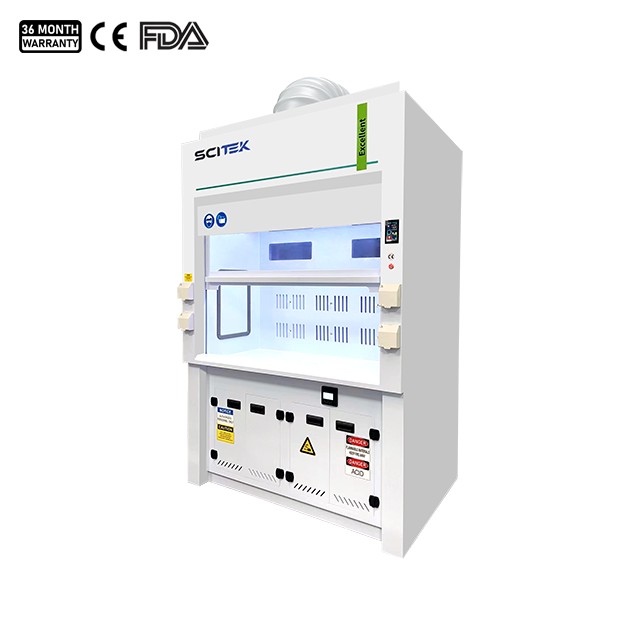 PP Spray Fume Hood with Scrubber