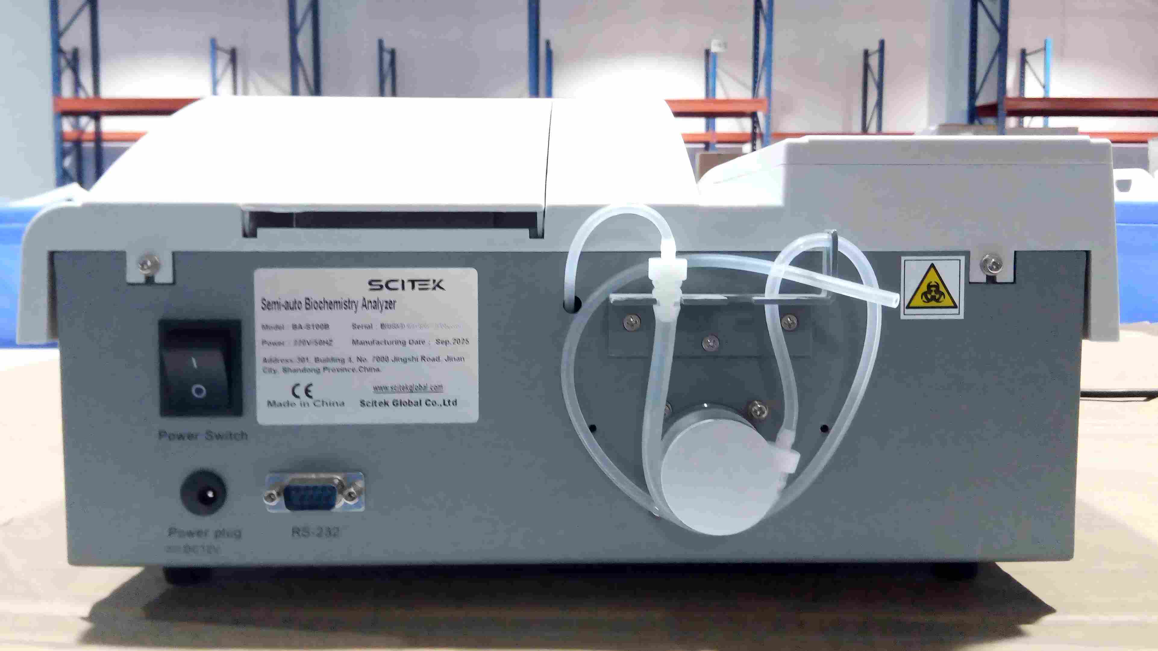BA-S100B (4) Semi-auto Biochemistry Analyzer