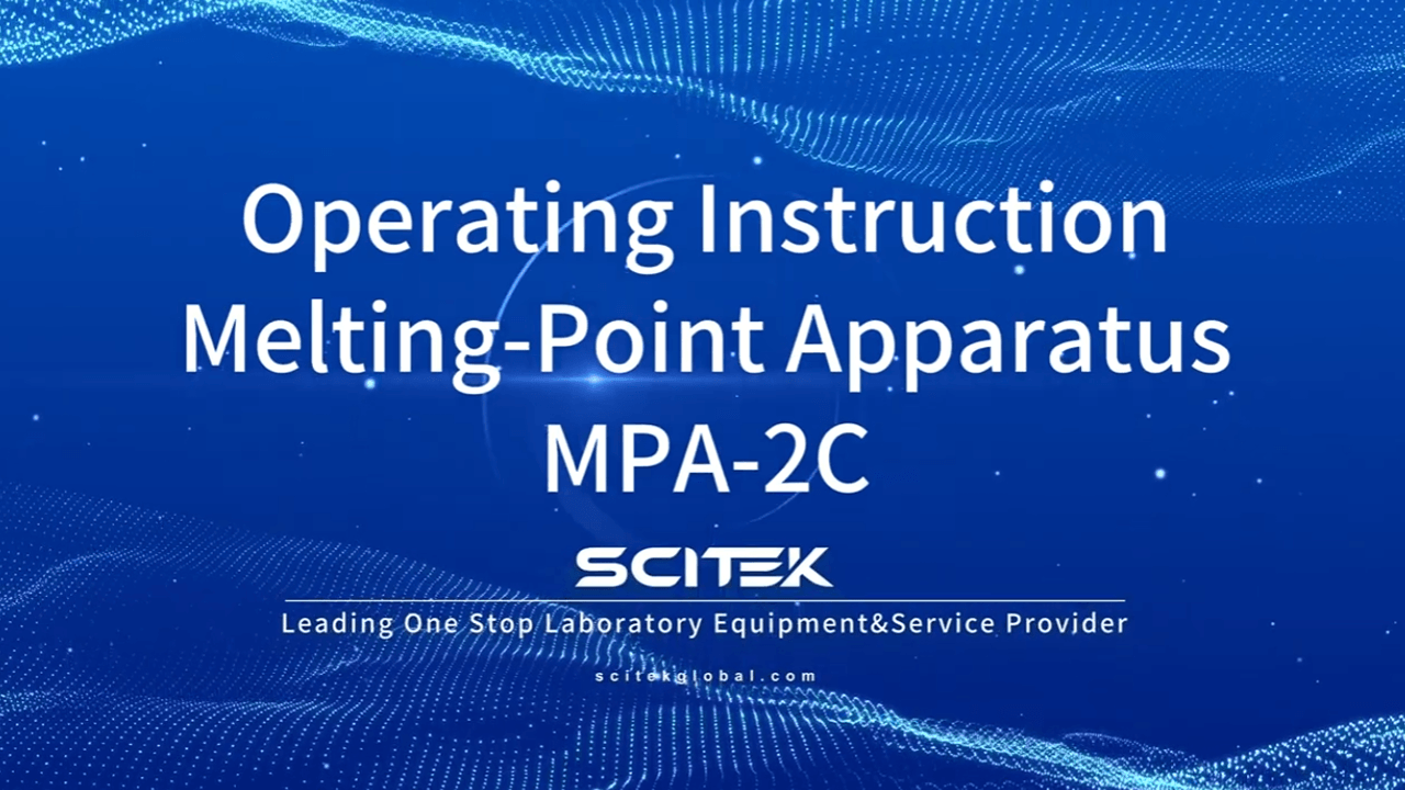 Melting-Point Apparatus MPA-2C Operating Instruction