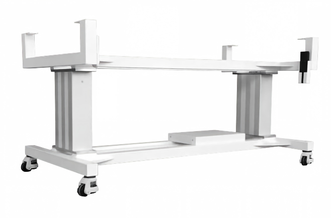 Electric height adjustable base stand