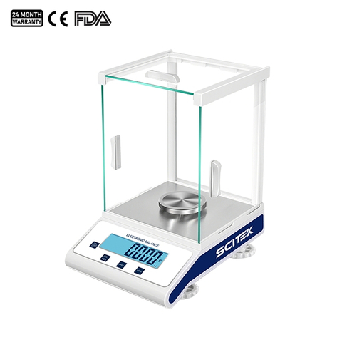 0.001g External Calibration Analytical Balance