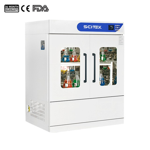 Vertical Double Door Shaking Incubator
