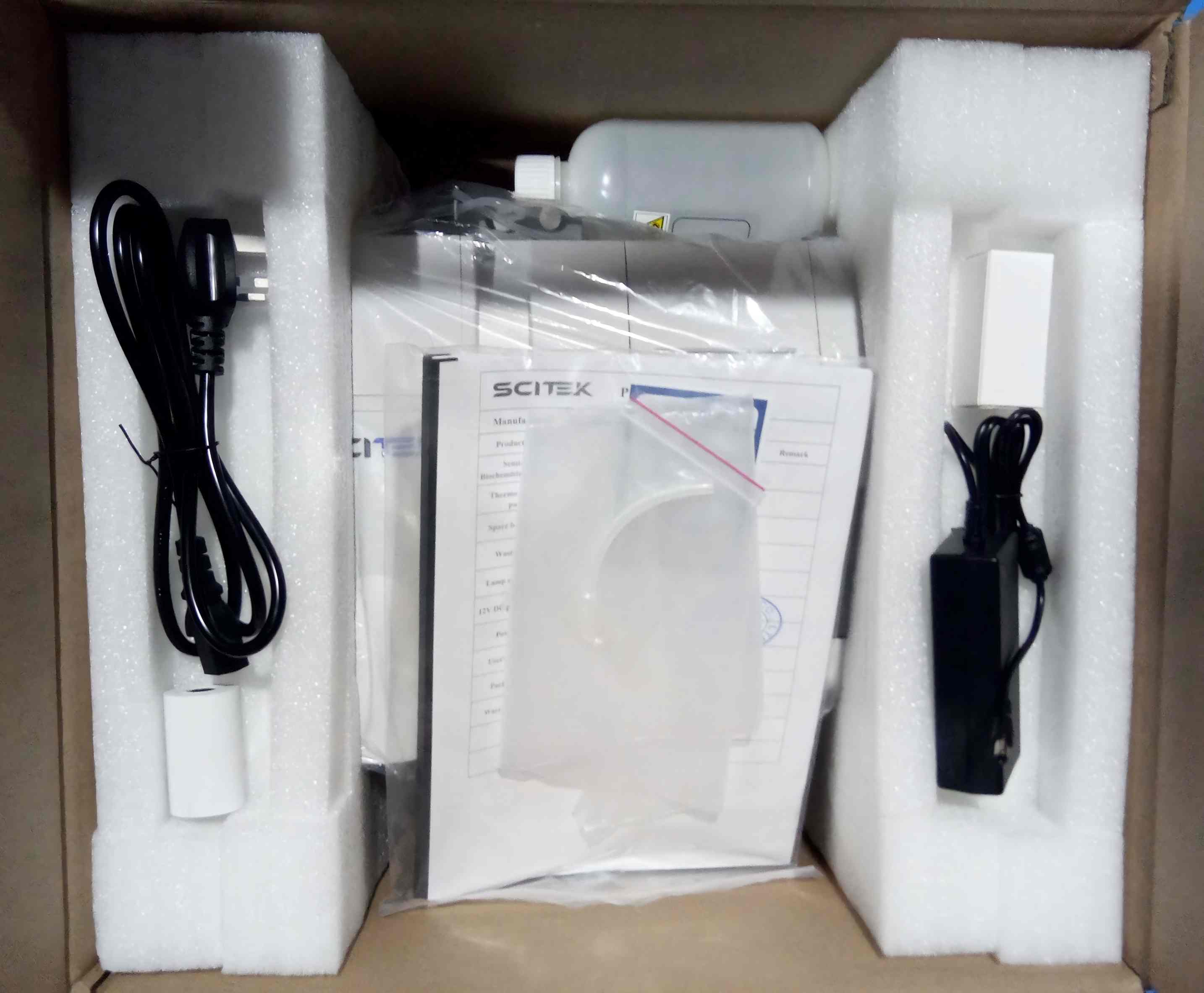 BA-S100B (5) Semi-auto Biochemistry Analyzer packing
