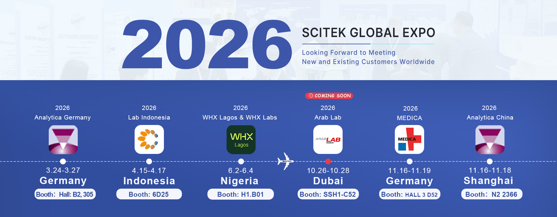 SCITEK EXHIBITION - 2026 EXPOS