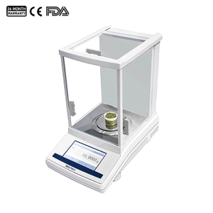 0.0001g Electronic Analytical Balance, Touch Panel, Internal Calibration