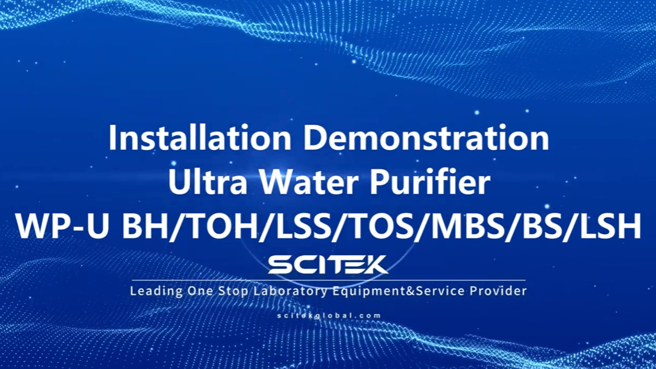  Installation Demonstration of Ultra Water Purifier WP-U BH