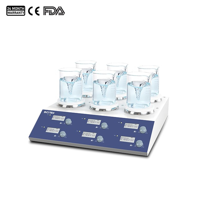Multi Position Strirrer Multi-Position Magnetic Stirrer for Sale - Scitek