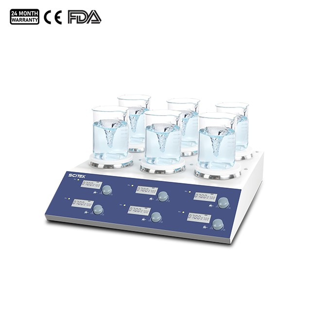 Multi-Position Magnetic Stirrer