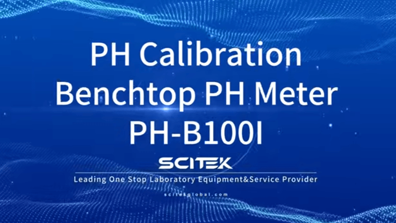 Benchtop PH Meter PH-B100I OH Calibration
